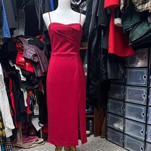 Dress the Population Red Dress